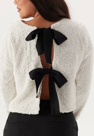 Viaria L/S O-Neck Cardigan