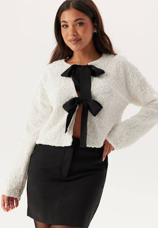 Viaria L/S O-Neck Cardigan
