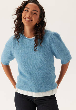 Vibows O-neck 3/4 KNIT TOP KNI