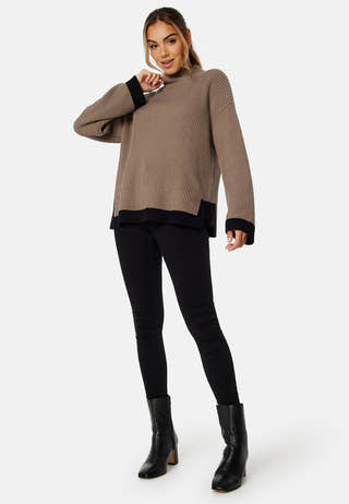 Viching L/S FunnelneckKnit Top
