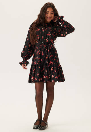 Viclo Rose Ls Shirt Dress