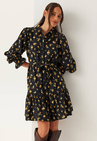 Viclo Yle L/S SHIRT DRESS