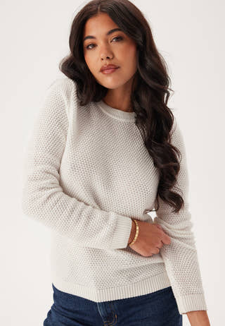 Vidalo O-neck L/S Knit Top