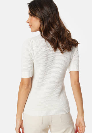 Vidalo O-Neck S/S knit top