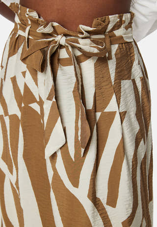Vidogma uma RW paperbag midi skirt