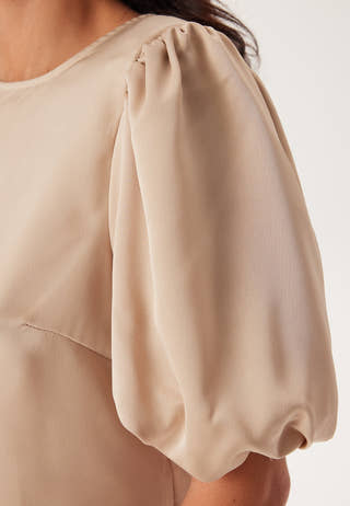 Viellette 2/4 SATIN PUFF TOP