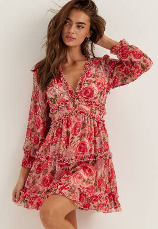 Viemsa L/S SHORT DRESS