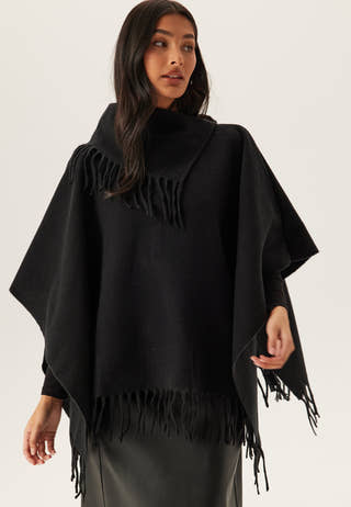 Vifjolira High Neck Poncho