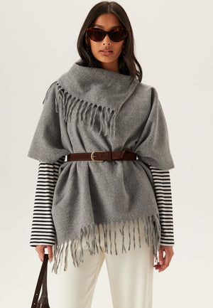 Vifjolira High Neck Poncho