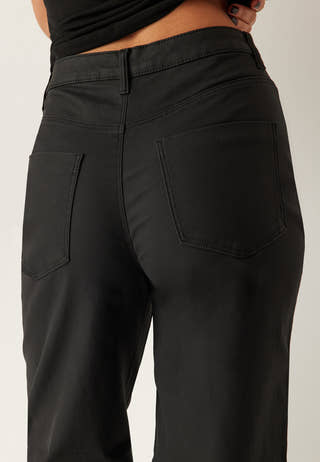 Vifreya Hw Coated Wide Jeans