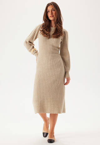 Vijacia O-neck L/S RIB KNIT MI