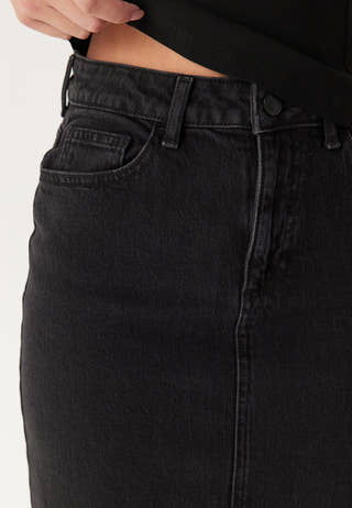 Vijaf Hw Midi Denim Skirt-noos