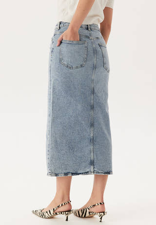 Vijaf Hw Midi Denim Skirt-noos