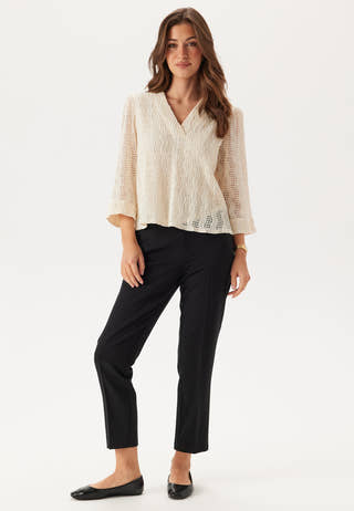 Vilumena V-neck 3/4 Top