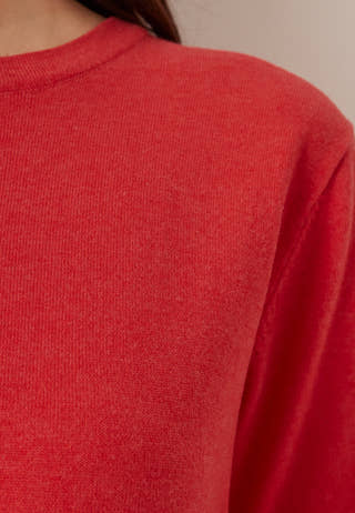 Vimalu O-neck 2/4 KNIT TOP