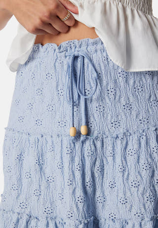 Vimelanie High Waist pointelle skirt
