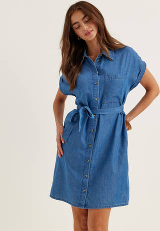 Vinori S/S SHIRT DRESS - NOOS