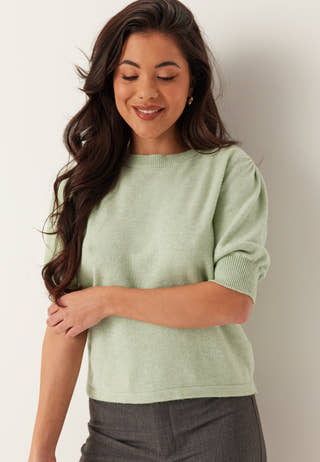 Viril 2/4 SLEEVE O-NECK KNIT T