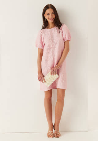 Visophia O-neck S/S DRESS