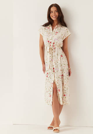 Yasasina Cs Midi Belt Dress