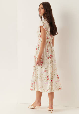 Yasasina Cs Midi Belt Dress